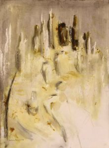 01-Series of Still Life - Ink and watercolor on Cardboard - 100 x 70 cm - 2018