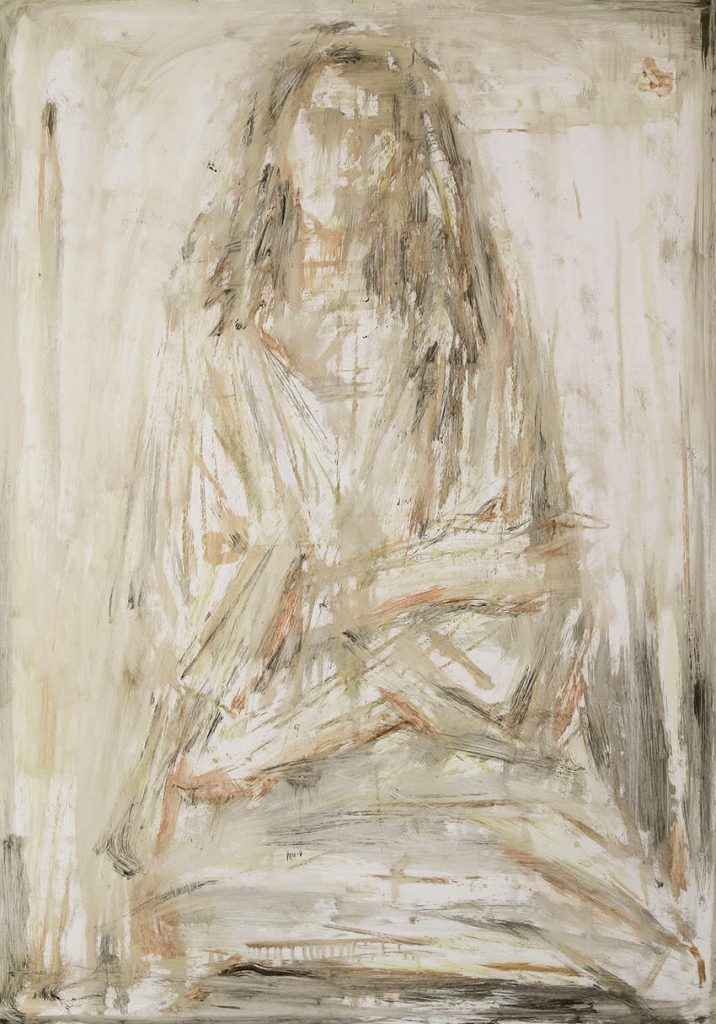 01-Untitled - Oil on Cardboard - 100 x 70 cm - 2018