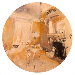 02-Untitled - Acrylic on Canvas - 100 Diameter cm - 2017