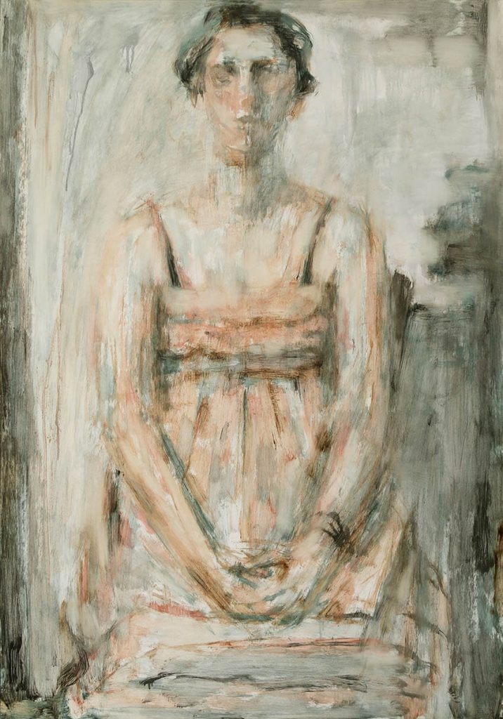 02-Untitled - Oil on Cardboard - 100 x 70 cm - 2018