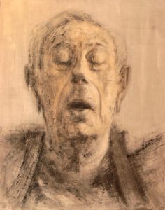 03-Bahman Mohassess - Evading Portraiture - Acrylic and oil on Canvas - 200 x 155cm - 2016