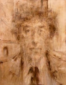 08-Alberto Giacometti - Acrylic and oil on Canvas - 200 x 155 cm - 2014