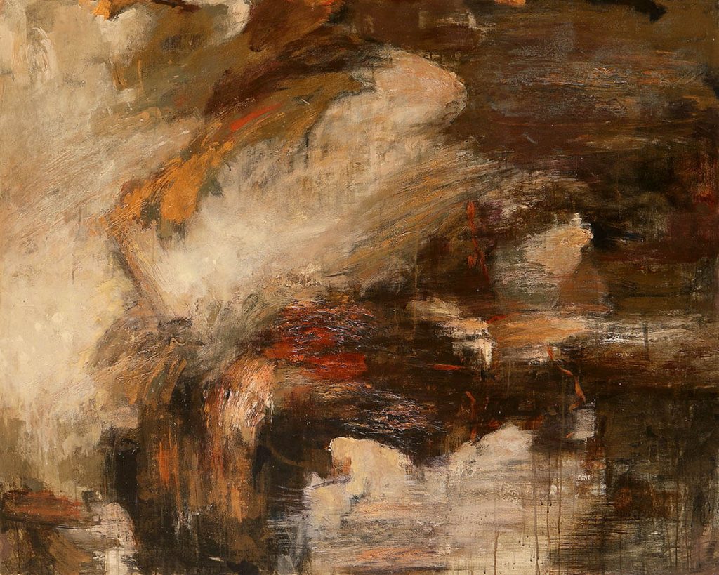 08 - The set of Destruction - Acrylic and Oil on Canvas - 120 x 150 cm - 2013