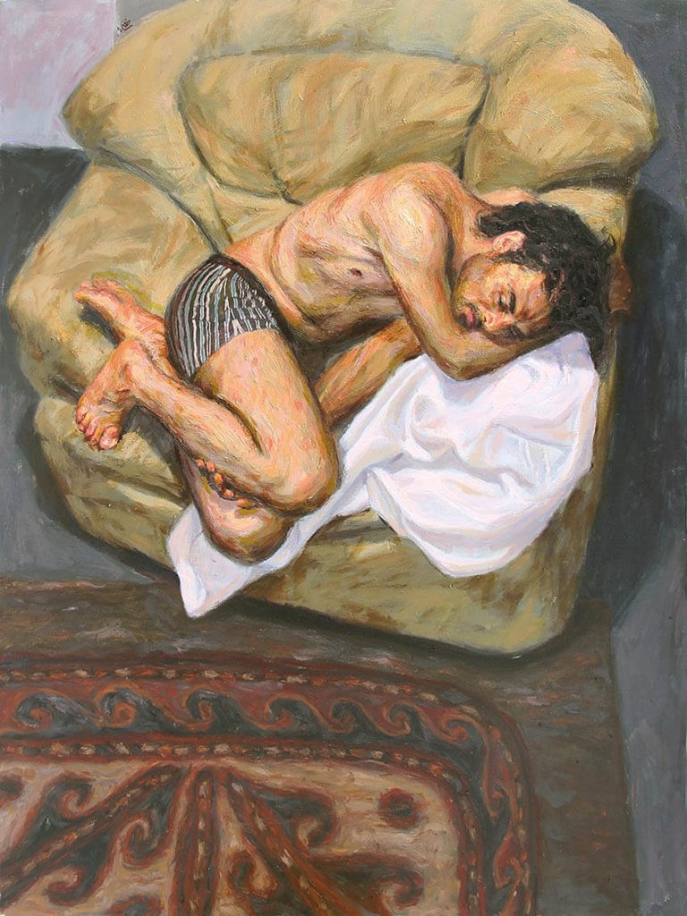 12-Untitled - Oil on Canvas - 120 x 160 cm - 2010- Personal Collection